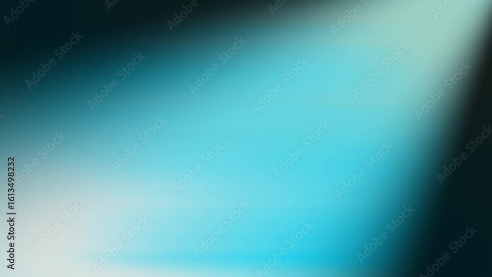 Poster abstract blue gradient background with light beam - dynamic visual effect