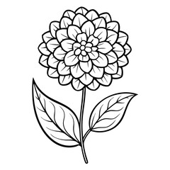 vector illustration of a flower