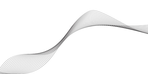 Abstract flowing wave line pattern with smooth curves and gradient shading, modern vector background. soft and light color gradient abstract geometric lines patterns. smooth and dynamic speed wave art