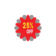 25% Sale Discount Design &ndash; Special Offer Promotion Graphic