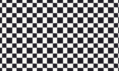 Fototapeta premium Geometric Square Grid for Racing and Retro Themes