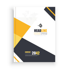 Obraz premium 02. Business Annual Report Layout Template for Success