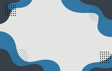 Abstract blue and gray background with geometric shapes