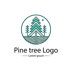 Pine tree logo