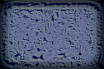 abstract binary code. Stylish abstract image for creative design of layout. Black backdrop and light grey pattern. Cool minimal style modern art. Digital technology in dark textured material.