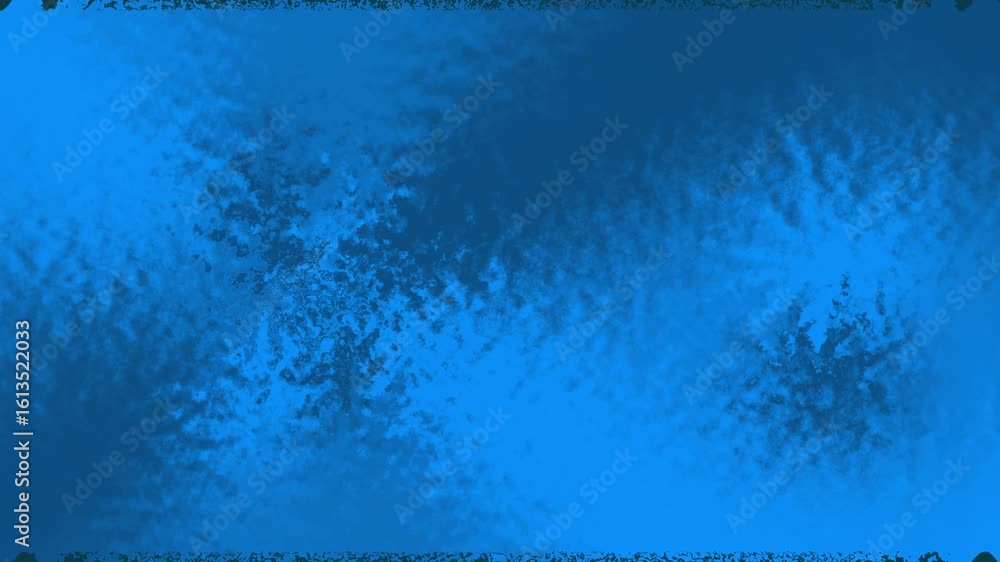 Poster abstract blue texture background with dark border - dynamic visual effect