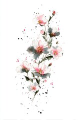 Delicate floral arrangement