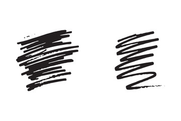 Colorful brush strokes, dirty brush effect, grungy brush stroke set, stroke brush effect set