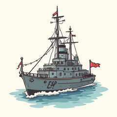 Battle Ship Very Cool Design