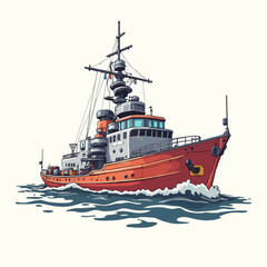 Battle Ship Very Cool Design