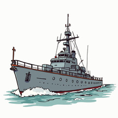 Battle Ship Very Cool Design