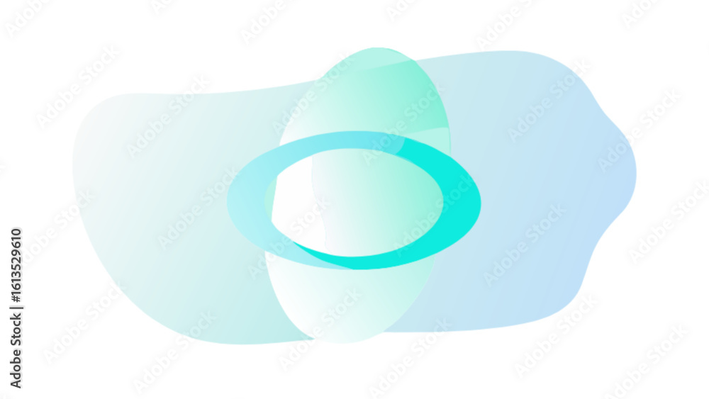 Fototapete abstract background vector design with fluid shapes and gradient colors for modern web design projec