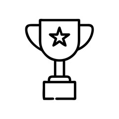 trophy on transparent background