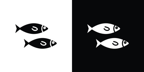 Shoal icon or logo isolated sign symbol vector illustration Collection