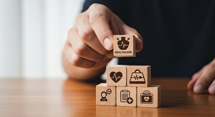 Hand holding dice, a game of chance and business risk