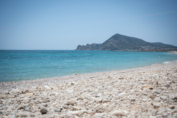 beach and sea