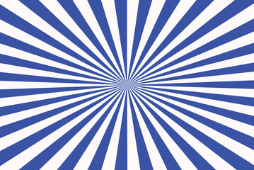 Snow color and Blue color Sunburst for the background. Flag of japanese
