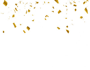 Golden foil Pieces flakes of golden flame shimmer on png transparent background Gold