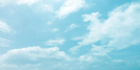 Storm clouds in the sky, Dramatic rain, Bright Flash shining light for design concept, panoramic view of clear blue sky and clouds