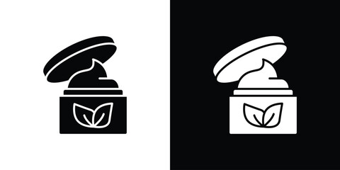 Body cream icon or logo isolated sign symbol vector illustration Collection