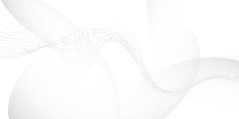 Abstract background with grey gradient circle ring. Spiral sound wave rhythm line dynamic shape. abstract background, Vector illustration design for presentation, banner, cover, poster, texture Etc.	
