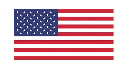 United States Flag – Stars and Stripes Symbol of American Freedom and Patriotism