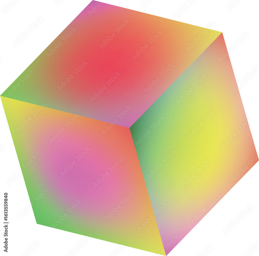 Poster abstract 3d blurry gradient mesh shape. colorful mesh fluid liquid element. soft light blob with aur