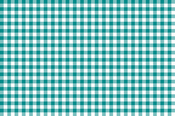 Cyan and white color plaid pattern background. plaid pattern background. Seamless pattern.