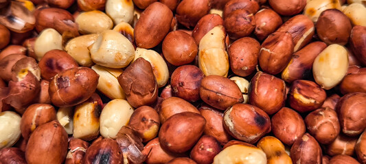 Roasted peanuts for cooking. Add flavor to food.