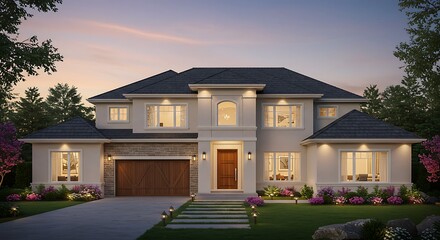 photo of new luxury house design