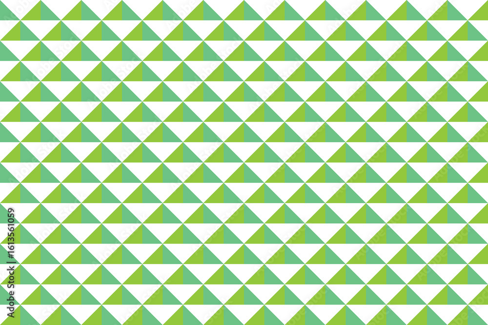 Poster chartreuse and medspringgreen color triangle geometric pattern for background
