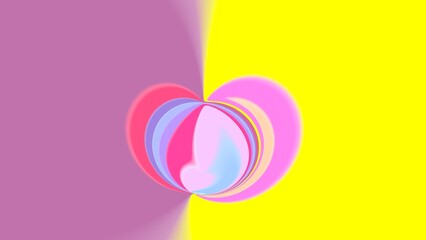 Abstract background with colored stripes.4k Wallpaper