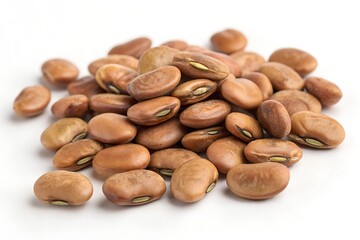Obraz premium dried fava beans isolated