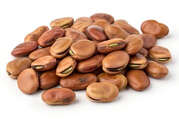 Obraz premium close up of dried fava beans