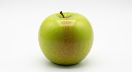 red apple isolated on white