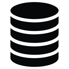 database vector icon