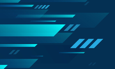 Abstract blue background with arrows. Vector illustration