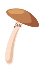 Autumn honey fungus design element