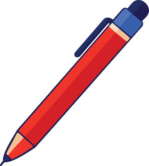 Colorful pen vector icon design, Pen editable vector graphics illustration, pen vector design