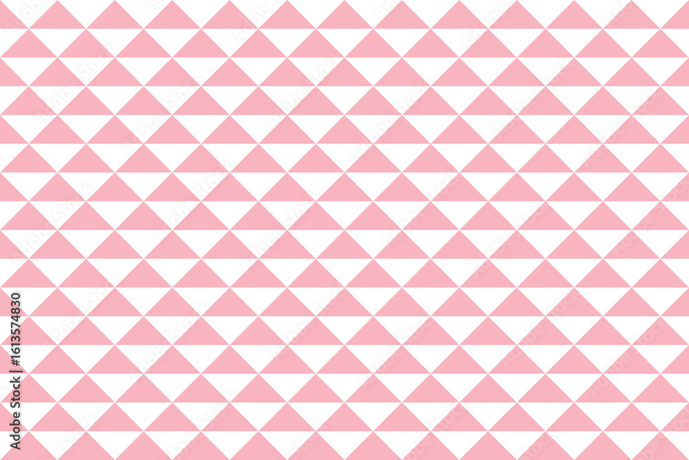 Aufkleber lightpink color triangle geometric pattern for background