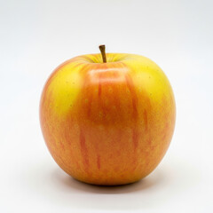 red apple isolated on white