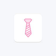 Tie, vector, pixel perfect, illustrator file