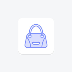 Handbag, vector, pixel perfect, illustrator file