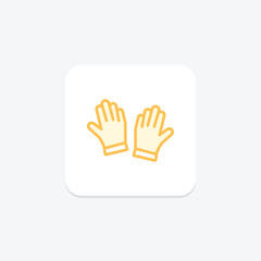 Obraz premium Gloves, vector, pixel perfect, illustrator file