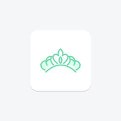 Tiara, vector, pixel perfect, illustrator file
