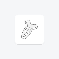 Hair Clip, vector, pixel perfect, illustrator file