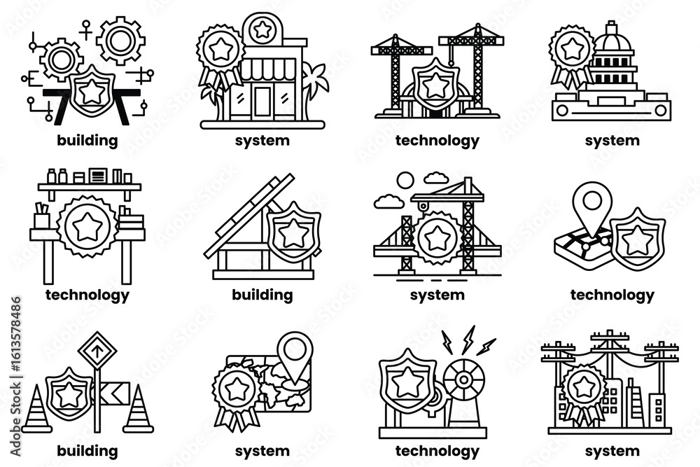 Poster image is a collection of different gears and symbols