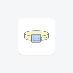 Fototapeta premium Belt, vector, pixel perfect, illustrator file