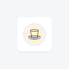 Top Hat, vector, pixel perfect, illustrator file