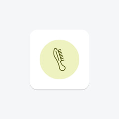 Hair Comb, vector, pixel perfect, illustrator file